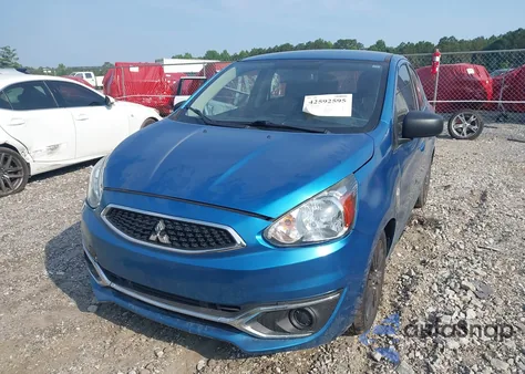 2019 Mitsubishi Mirage Le from USA, damaged, VIN ML32A5HJ6KH009194